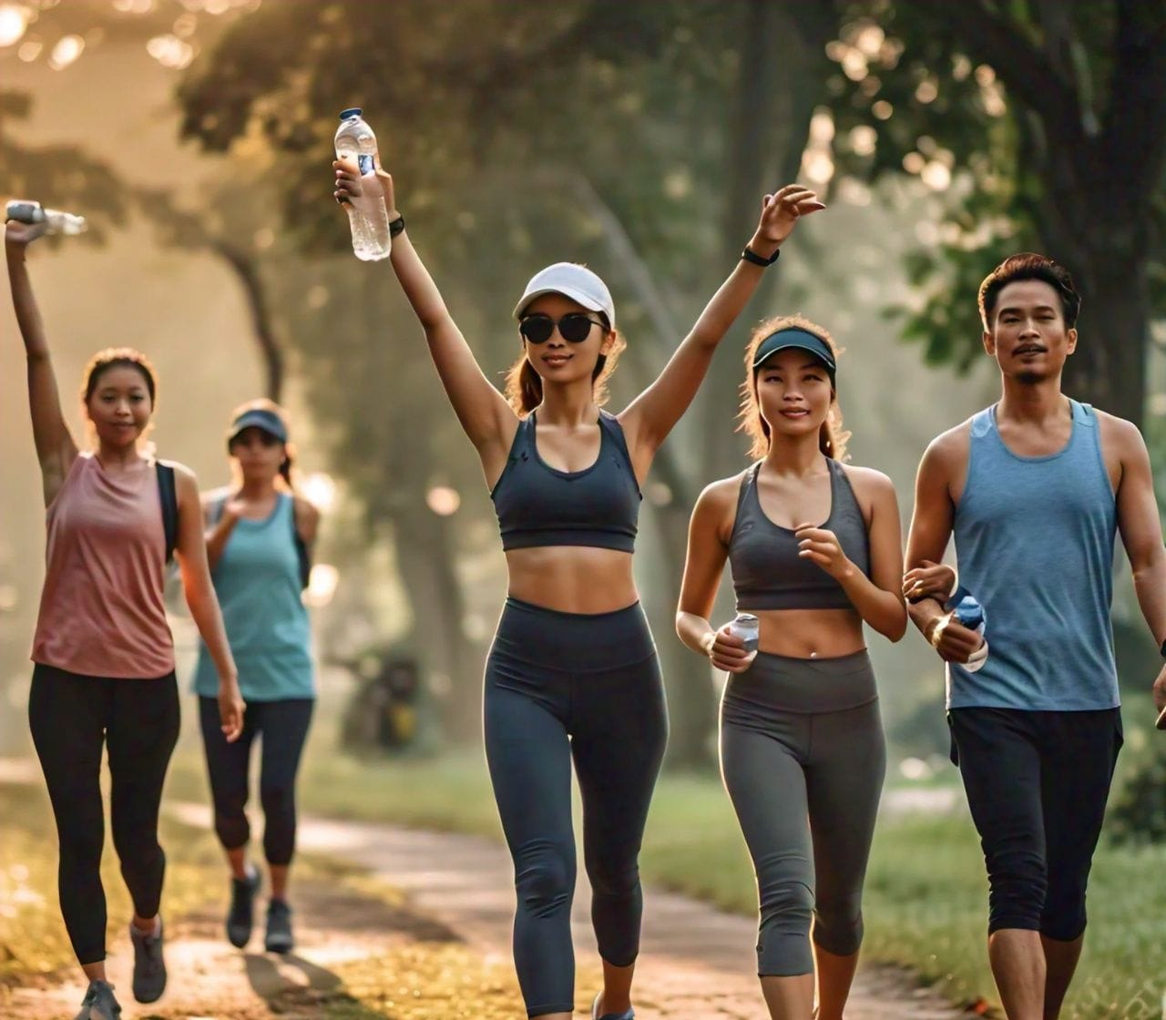 Group Morning walk 