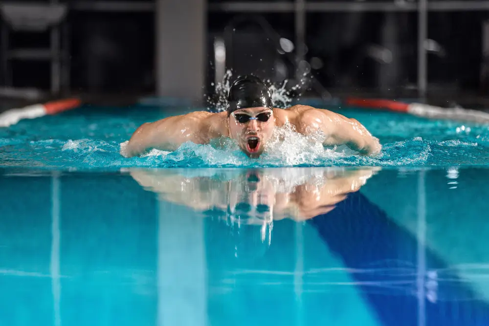 Swimming breathing workouts 