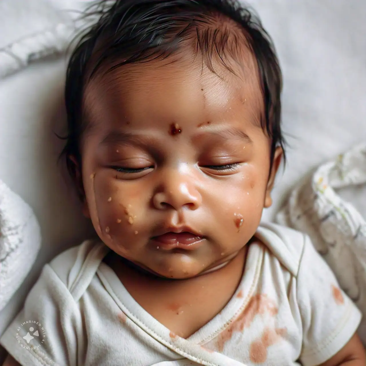 Monkeypox in baby 