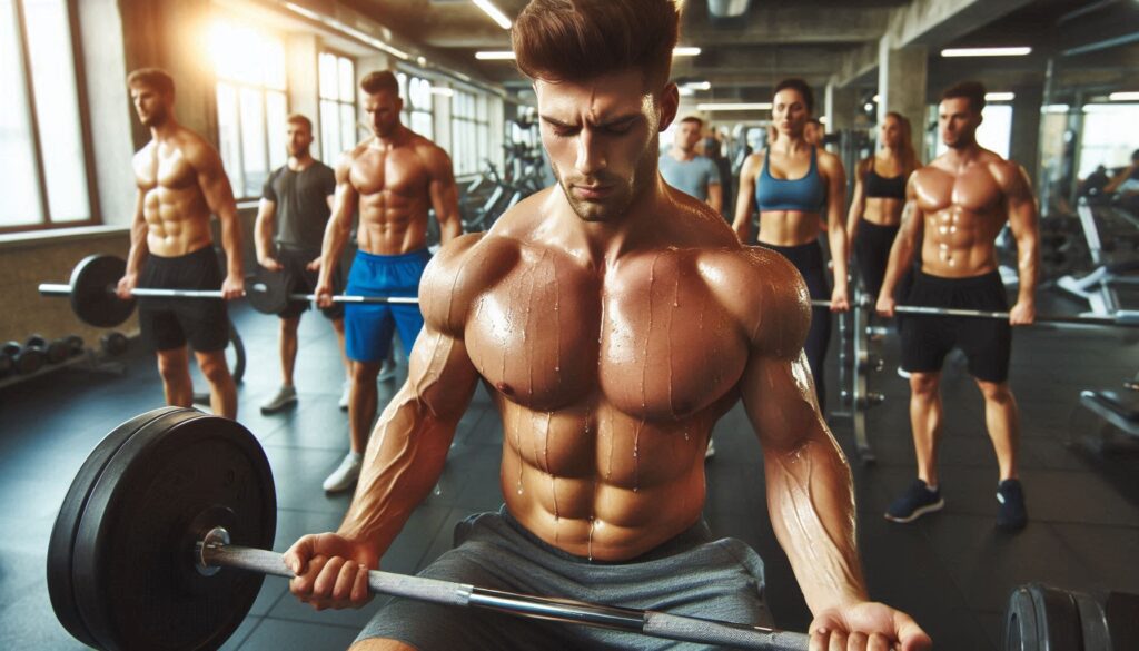 testosterone muscle building